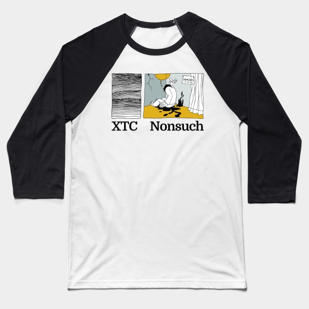 XTC •     • Original Style Fan Artwork Baseball T-Shirt by unknown_pleasures